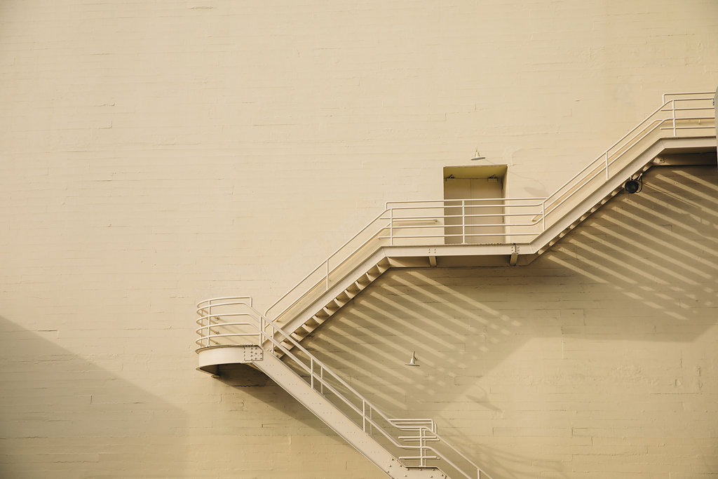 Neighborhood staircase | ZO Downtown Oakland Apartments